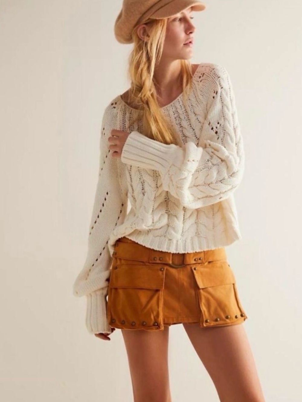 We The Free Micro Mini Skort in Size 12